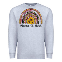 Heather Grey mama of both rainbow Premium Sweatshirt - Artiststas