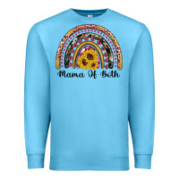 Ocean Blue mama of both rainbow Premium Sweatshirt - Artiststas