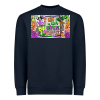 Navy I am witch Coffee Kids Cup Heavyweight Sweatshirt - CowhideDigitalArt