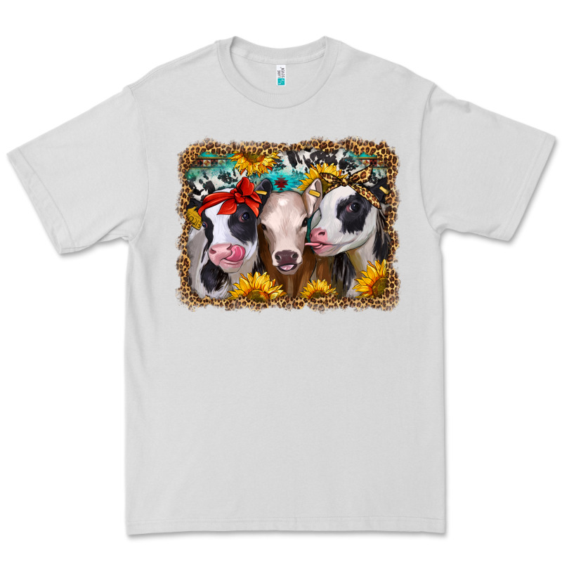 Western Sunflower Heifers Premium Tee by Jasminsmagicworld | Teevron