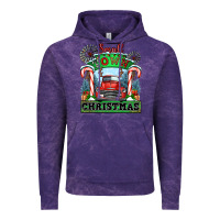 Cloud Purple small town christmas Vintage Hoodie - CowGirlArtShop