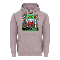 Vintage Zinc small town christmas Vintage Hoodie - CowGirlArtShop