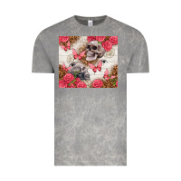Cloud Rock skulls and roses tumbler Vintage Tee - TumblerDesignByShophia