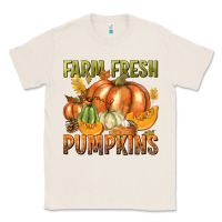 Natural Farm Fresh Pumpkins Classic Tee - texasbilliewilder