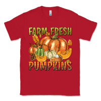 Red Farm Fresh Pumpkins Classic Tee - texasbilliewilder