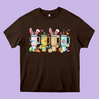 Obsessive Cup Disorder Easter Heavy Core Tee Designed By Artiststas