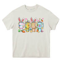 Cream obsessive cup disorder easter Heavy Core Tee - Artiststas