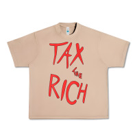 Tax The Rich Shirt (on Back)political T Shirts For Women Men T Shirt Urban Heavy Tee | Teevron