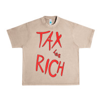 French Oak tax the rich shirt (on back)political t shirts for women men t shirt Urban Heavy Tee - minhPixels