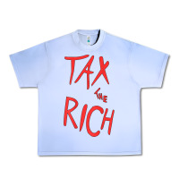 Grape Ice tax the rich shirt (on back)political t shirts for women men t shirt Urban Heavy Tee - minhPixels
