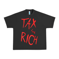 Pigment Black tax the rich shirt (on back)political t shirts for women men t shirt Urban Heavy Tee - minhPixels