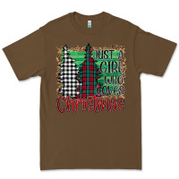 Cacao Just A Girl Who Loves Christmas Premium Tee - Bettercallsaul
