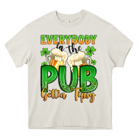 Cream everybody in the pub gettin tipsy Heavy Core Tee - Artiststas