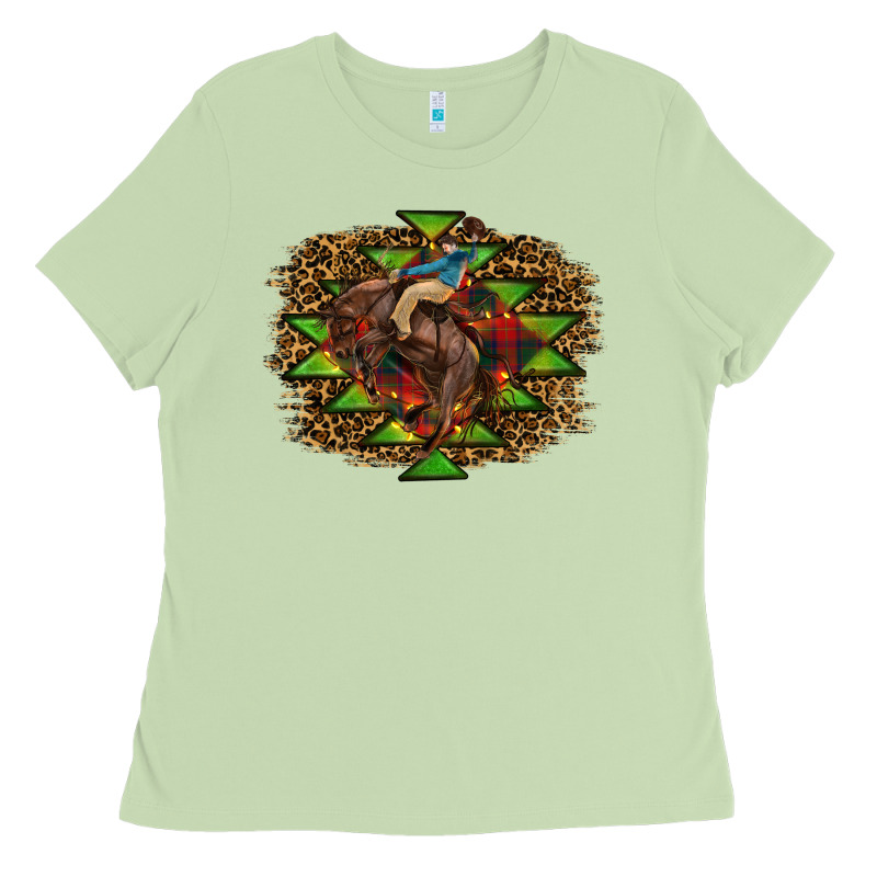 Christmas Rodeo Ladies Tee by RanaPortraitStore | Teevron