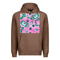 Chestnut Western Medicine Seamless Pattern Premium Hoodie - BundleAndBundleShop
