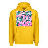 Lemon Western Medicine Seamless Pattern Premium Hoodie - BundleAndBundleShop