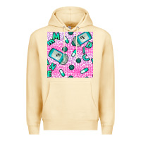 Pina Colada Western Medicine Seamless Pattern Premium Hoodie - BundleAndBundleShop
