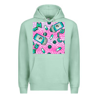 Seafoam Western Medicine Seamless Pattern Premium Hoodie - BundleAndBundleShop