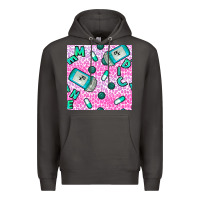 Smoke Western Medicine Seamless Pattern Premium Hoodie - BundleAndBundleShop