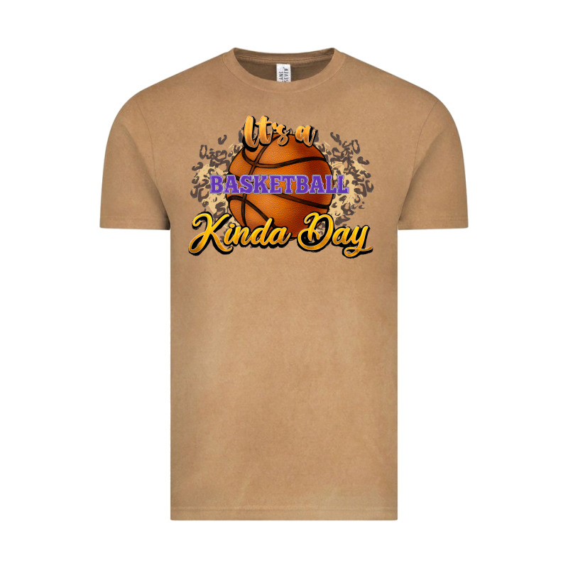 It's A Basketball Kinda Day Vintage Tee by HowdyJamesFarm | Teevron