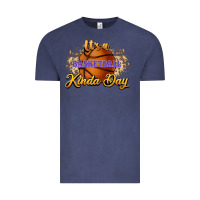 Vintage Denim It's a Basketball kinda day Vintage Tee - HowdyJamesFarm