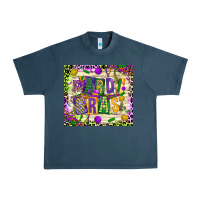 Midnight Navy mardi gras Urban Heavy Tee - CowGirlArtShop