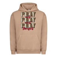 Pigment Burro pray on it pray over it pray through it Urban Hoodie - AdoDesignShop