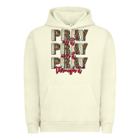 Pray On It Pray Over It Pray Through It Urban Hoodie | Teevron