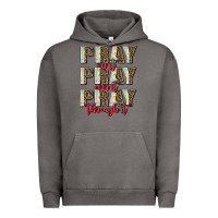 Pigment Tornado pray on it pray over it pray through it Urban Hoodie - AdoDesignShop