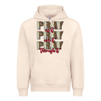Sandshell pray on it pray over it pray through it Urban Hoodie - AdoDesignShop