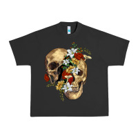 Pigment Black nature skull Urban Heavy Tee - RanaPortraitStore
