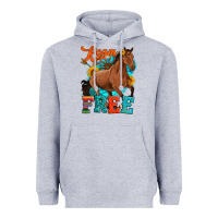 Roam Free Galloping Heavyweight Hoodie | Teevron