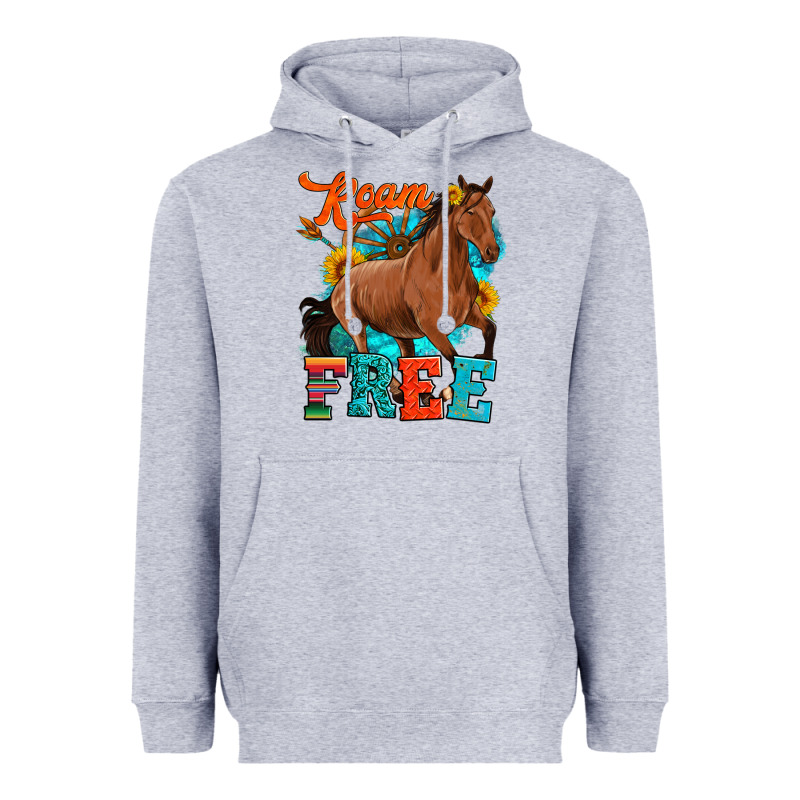 Roam Free Galloping Heavyweight Hoodie by Artiststas | Teevron