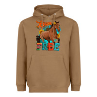 Toasted Coconut roam free galloping Heavyweight Hoodie - Artiststas