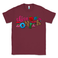 Burgundy Chica bonita Classic Tee - NancyCooperArtShop
