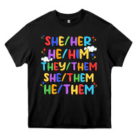 Black pride pronouns Heavy Core Tee - Artiststas