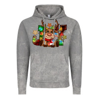 Cloud Rock reindeer joy christmas Vintage Hoodie - CowGirlArtShop