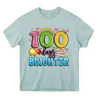 100 Days Brighter Heavy Core Tee | Teevron