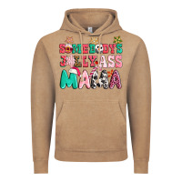 Vintage Coffee somebody jolly ass mama pink christmas Vintage Hoodie - CowGirlArtShop