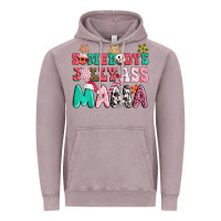 Vintage Zinc somebody jolly ass mama pink christmas Vintage Hoodie - CowGirlArtShop