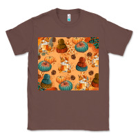 Chestnut Fall Pumpkins Autumn Coffee Classic Tee - texasbilliewilder