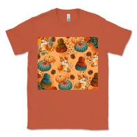 Copper Fall Pumpkins Autumn Coffee Classic Tee - texasbilliewilder