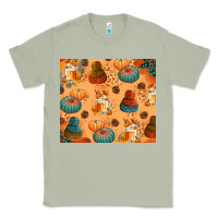 Matcha Fall Pumpkins Autumn Coffee Classic Tee - texasbilliewilder