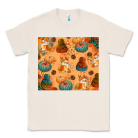 Natural Fall Pumpkins Autumn Coffee Classic Tee - texasbilliewilder