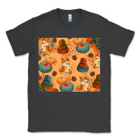 Smoke Fall Pumpkins Autumn Coffee Classic Tee - texasbilliewilder