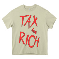 Mossy tax the rich shirt (on back)political t shirts for women men t shirt Heavy Core Tee - minhPixels