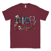 Burgundy nice nurse Classic Tee - SublimationCraftShop