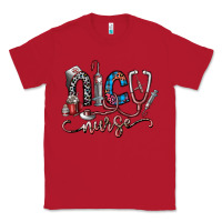 Red nice nurse Classic Tee - SublimationCraftShop