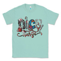 Seafoam nice nurse Classic Tee - SublimationCraftShop