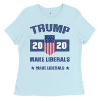 Baby Blue Trump Quotes Ladies Tee - Bettercallsaul